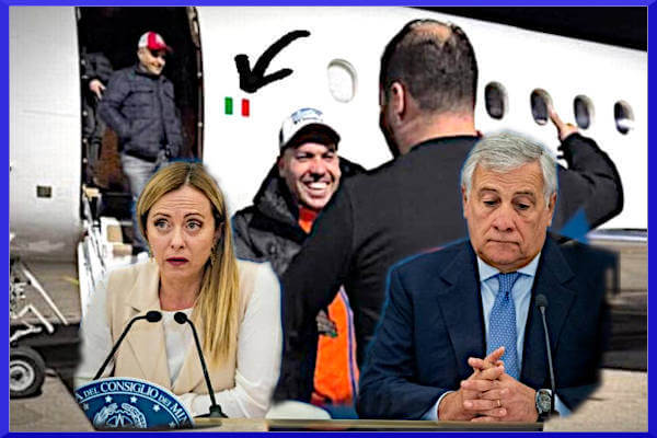 Almasri Meloni Tajani